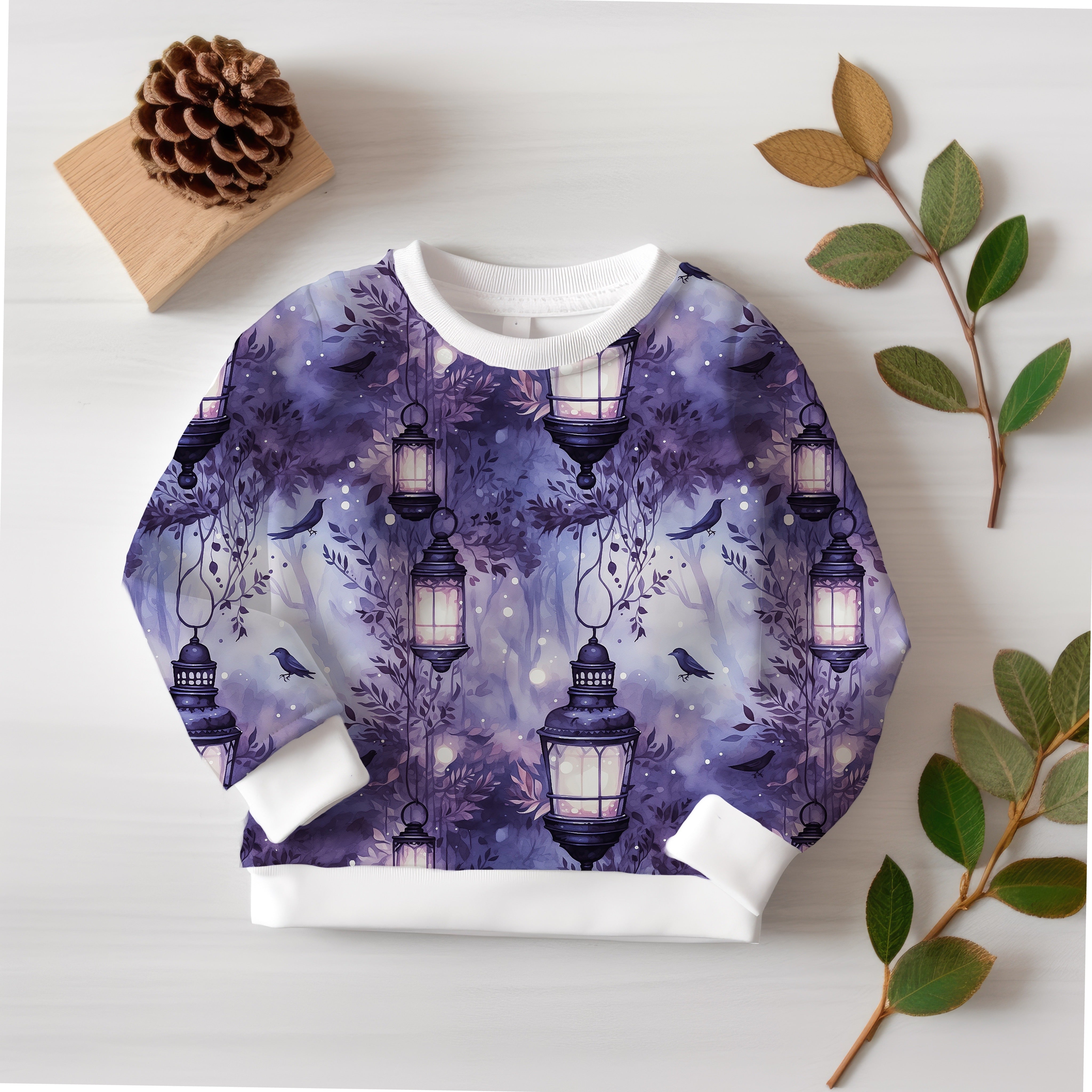 Lila Laterne Halloween